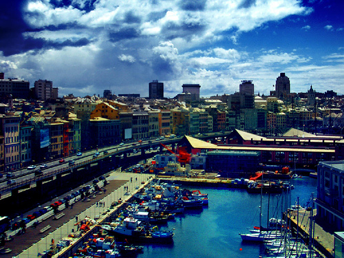 Sebastiano-Il porto antico di Genova