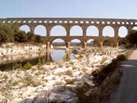 River Gardon: Drought 2003, France